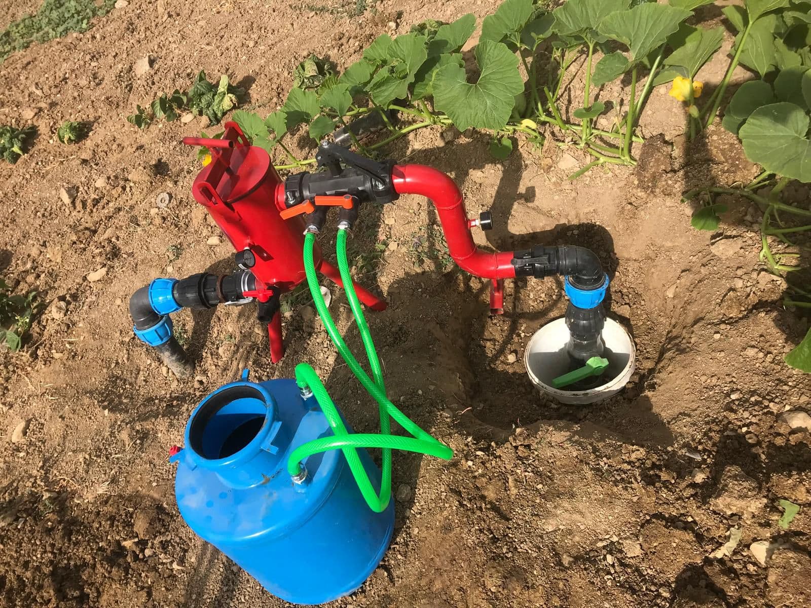 Bağ sulama sistemi kurulumu